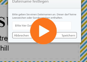The translated text in Dutch is: "EAO hulpvideo opslaan.