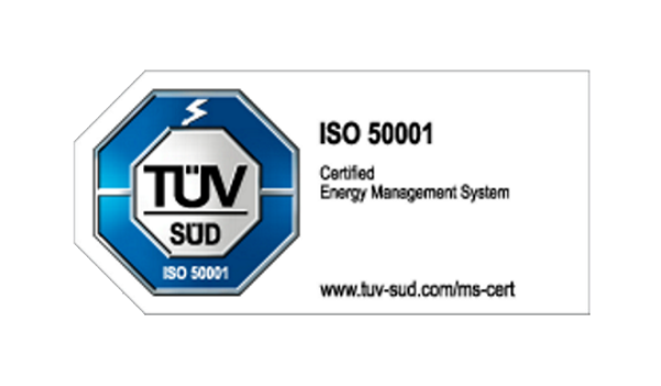 The text "ISO-50001-Logo-EN" does not require translation as it is a proper noun referring to a specific logo. In Dutch, it would remain the same: "ISO-50001-Logo-EN.