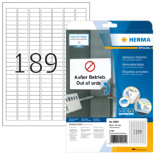 HERMA SPECIAL A4 etiketten verwijderbaar