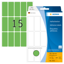 HERMA universele etiketten voor handmatige opschriften