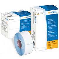 Grote en kleine verpakkingen van frankeerlabels