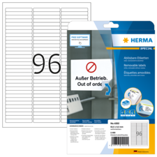 HERMA SPECIAL A4 etiketten verwijderbaar