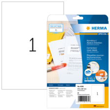 HERMA SPECIAL A4 correctie-/afdek-etiketten