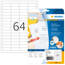 HERMA SPECIAL A4 correctie-/afdek-etiketten