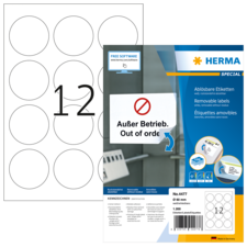 HERMA SPECIAL A4 etiketten verwijderbaar