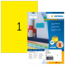 HERMA SPECIAL A4 gekleurde etiketten