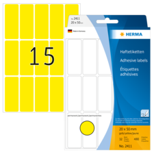 HERMA universele etiketten voor handmatige opschriften