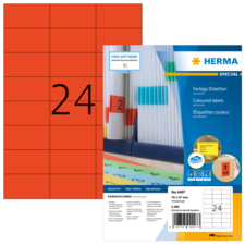 HERMA SPECIAL A4 gekleurde etiketten
