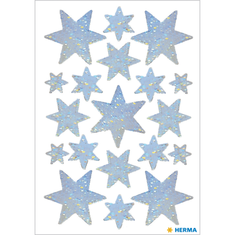 Blaue Sterne in verschiedenen Größen, angeordnet auf einem weißen Hintergrund. Ideal für Dekoration oder Bastelprojekte.