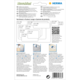 Produktinformationen zu Herma Movables, einschließlich Größen und Anwendungshinweisen für Etiketten. QR-Code für weitere Informationen.