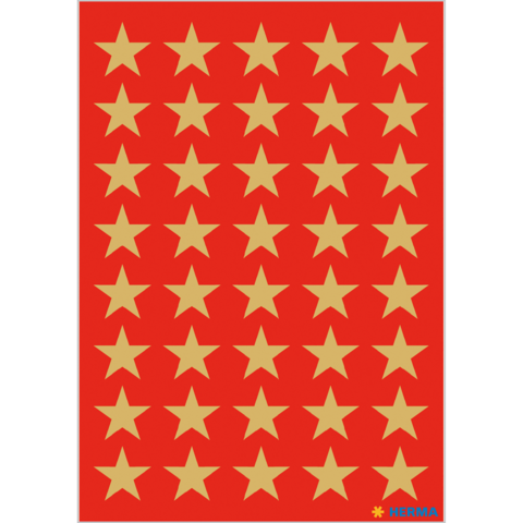 Rote Fläche mit goldenen Sternen in gleichmäßiger Anordnung, insgesamt 50 Sterne.