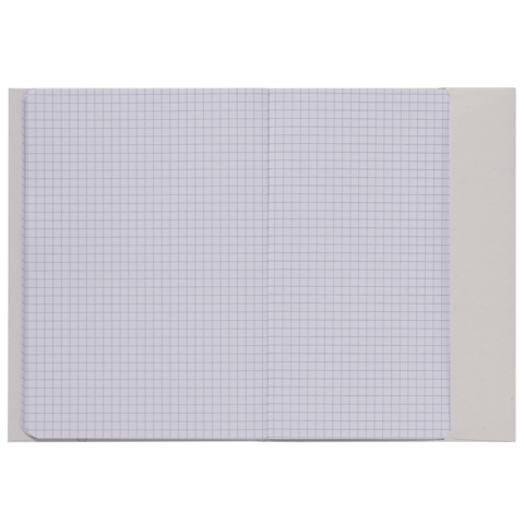 Gitterpapier mit quadratischem Muster, aufgeschlagen und bereit zur Verwendung.