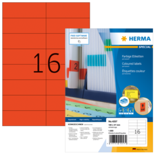 HERMA SPECIAL A4 gekleurde etiketten