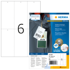 HERMA SPECIAL A4 stevige labelhangers