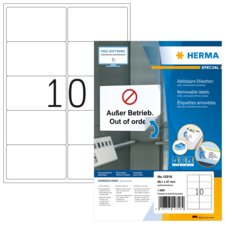HERMA SPECIAL A4 etiketten verwijderbaar