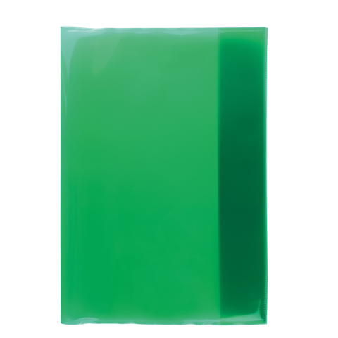 Grünes, transparentes Gel in rechteckiger Form, gleichmäßig und glänzend, auf einem weißen Hintergrund.