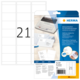Adressetiketten für Schreibmaschinen, Packung mit 420 Etiketten, Größe 67 x 38 mm, Modellnummer 4431.