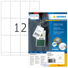 HERMA SPECIAL A4 stevige labelhangers