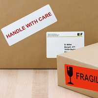 Translation: "Toepassingsbeeld pakketlabel